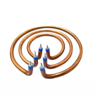 多用锅2100W电热锅加热圈电炒锅发热管电饭锅加热管铝盘底座三圈