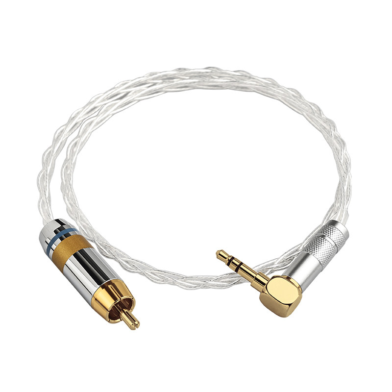杨阳YYAUDIO 3.5mm转rca单莲花同轴线 发烧级数字同轴音频线 特价
