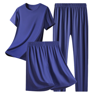 看守所衣物男女夏季冰丝速干短袖套装拘留在押服刑人员夏天专用品