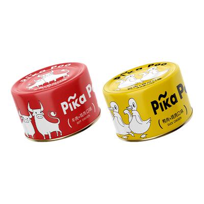 匹卡噗pikapoo犬零食罐头牛肉狗补水营养鸡肉鸭增肥湿粮搭配主食