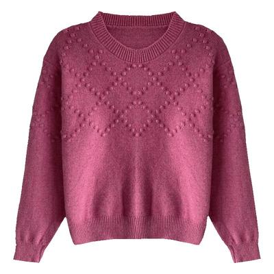 毛衣内搭秋冬短款打底衫圆领纯色