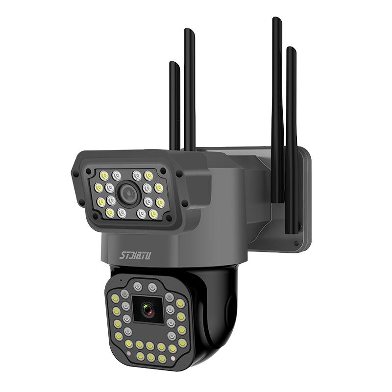 360度無線攝像頭手機(jī)遠(yuǎn)程室外夜視家用4G家用監(jiān)控器攝影無死角