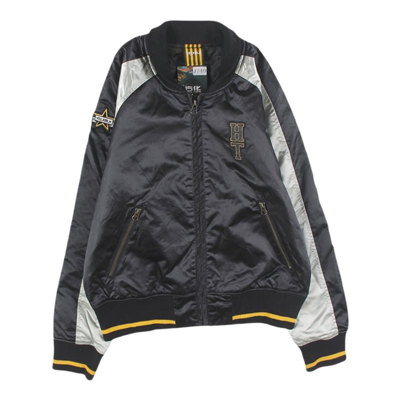 vintage古着复古日系BF运动服风户外休闲嘻哈撞色冲锋衣夹克外套3