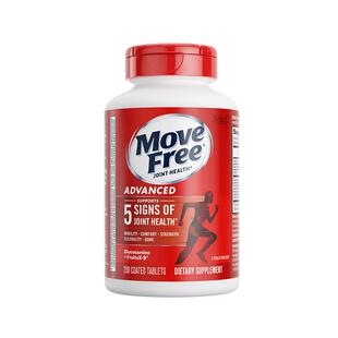 美国进口益节MoveFree氨基葡萄糖维骨力 红瓶氨糖软骨素200粒