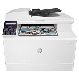 惠普181fw彩色激光打印复印扫描一体机281fdw商用传真无线178/479