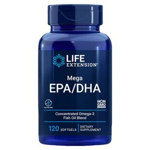 保税 浓缩深海鱼油120粒Mage EPA DHA美国进口Life Extension高含