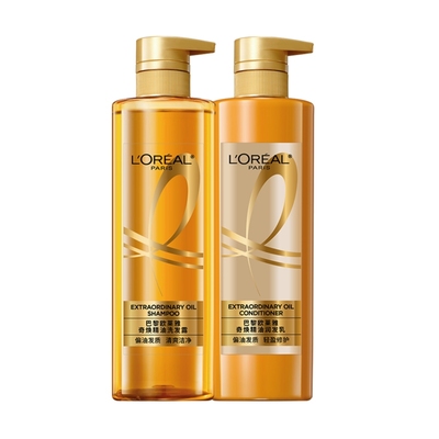 欧莱雅大金瓶精油洗发水护发素