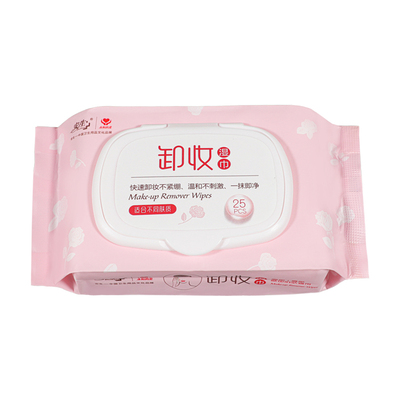 安生一次性卸妆湿巾25片装
