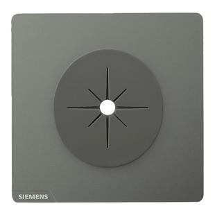 西门子空白带出线孔穿线开关装饰堵洞网络穿孔遮挡盖86型插座面板