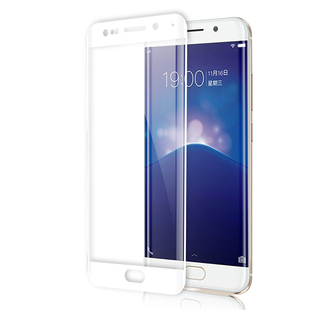 适用于3D热弯曲面膜vivo全屏覆盖XPlay5钢化膜vivoXplay5高清玻璃Xplay5A手机膜X5play曲屏新款边胶保护贴膜
