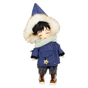 ob11娃衣molly精灵羽绒服棉服大衣连帽娃外套现货bjd GSC素体P910