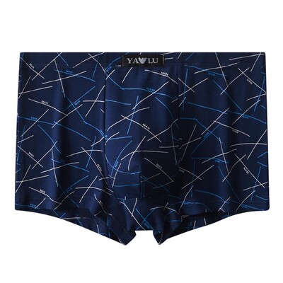 雅鹿新疆棉男士内裤大码四角裤纯棉2026款透气吸汗男生中腰裤头衩