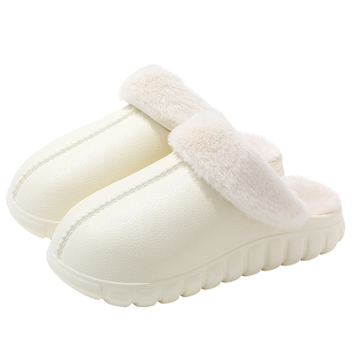 买一送一可拆洗防水情侣棉拖鞋