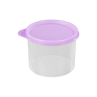 【自营】特百惠家用塑料保鲜盒圆罐零食水果密封收纳储藏盒不串味