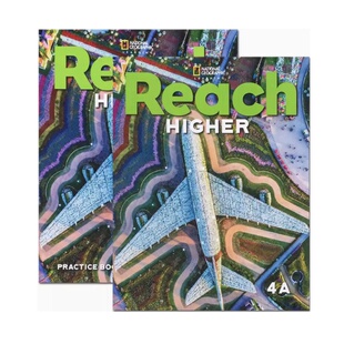 Reach原版教材美国国家地理出版社正版 Reach Higher Student Pack 1A-6B 学生书/练习册儿童青少年英语综合性教材reachhigher教材
