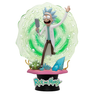 野兽王国瑞克和莫蒂手办穿越场景周边摆件收藏级手办新年礼物