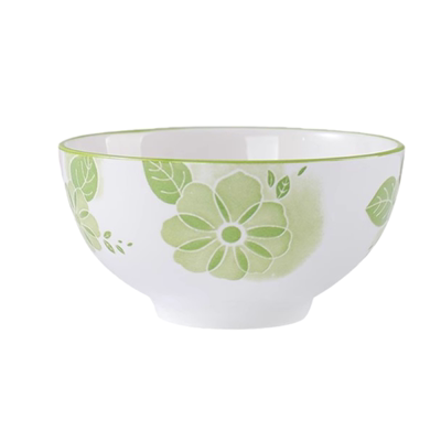 4.5英寸陶瓷碗釉下彩吃饭碗家用米饭碗高颜值汤面碗2025新款餐具