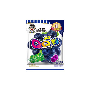 旺旺旺仔QQ糖20g*10包多种口味休闲食品小零食软糖果汁糖儿时小吃