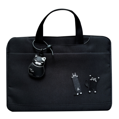 小胖猫挂件笔记本电脑包