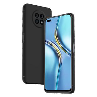 适用荣耀X40GT手机壳华为荣耀X40i磨砂honorX40GT竞速版硅胶全包镜头保护套软壳超薄防摔男女生新款黑色简约