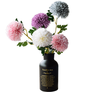 知根 北欧ins假花蒲公英仿真花客厅装饰花小摆件室内家居花瓶插花