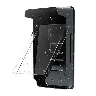 海康威视人脸识别室外门禁防雨罩门禁一体机户外门禁防水遮阳罩