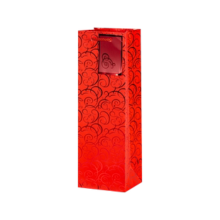 高档红酒袋定制印刷logo葡萄酒手提袋礼品包装袋定做白酒袋单双支