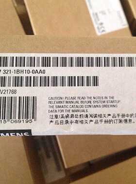 议价西门子SM321 6ES7 321-1BH10-0AA0 数字量输入模块16DI DC24V