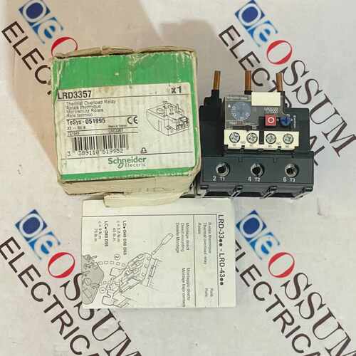 SCHNEIDER电动LRD3357热载继电器3750A免费快速送货