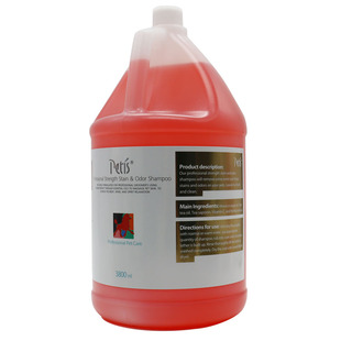 Petis佩迪斯沐浴露宠物柔顺蓬松留香猫咪狗狗洗澡用香波大桶1加仑