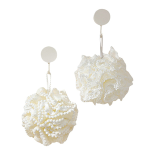 沐浴球超柔软浴花球高档不散男搓澡球洗澡球两用澡花女大号起泡球