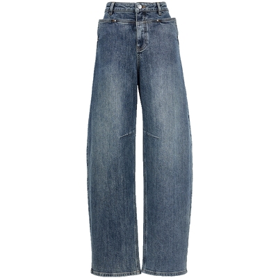 VeroModa做旧洗水牛仔裤