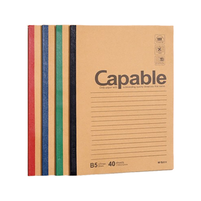 晨光笔记本本子b5简约capa