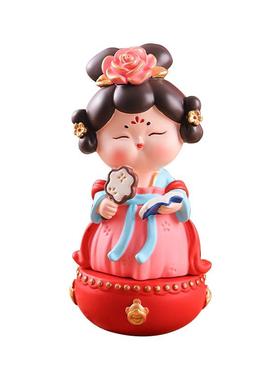 不倒翁小姐姐摆件西安旅游纪念品