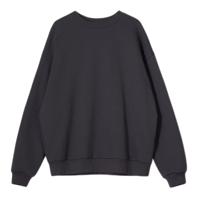 林乔芝2025年秋冬新款长袖圆领加绒卫衣女时尚套头衫