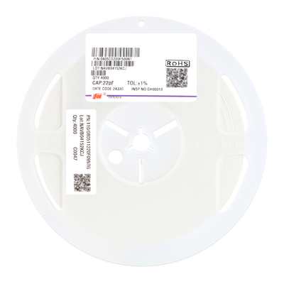 0805贴片电容22pF(220)±1%50V