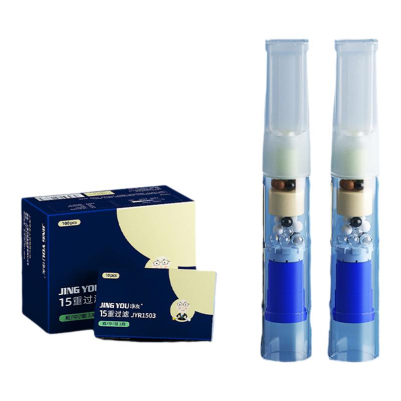 净友一次性烟嘴15重软嘴