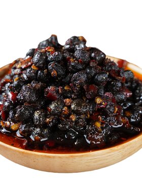 湖南风味豆豉锦程豆豉辣椒酱