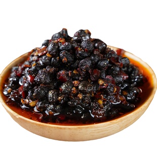 锦程风味豆豉湖南特产美食下饭菜红油辣椒酱微辣豆豉酱拌面调料