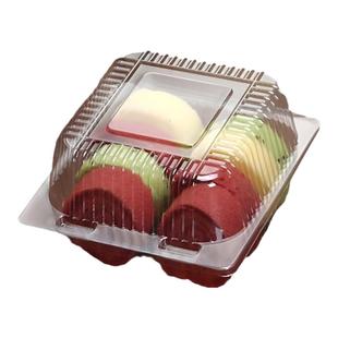 透明塑料包装盒一次性烘焙古早蛋糕西点蛋糕包装瑞士卷糕点打包盒