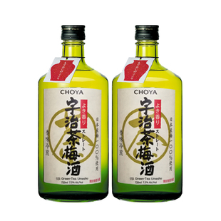 CHOYA俏雅蝶矢宇治茶梅酒熟成梅酒黑糖梅酒日本进口
