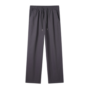 回力纯棉裤子男款冬季2025新款加绒加厚运动休闲长裤宽松直筒裤子