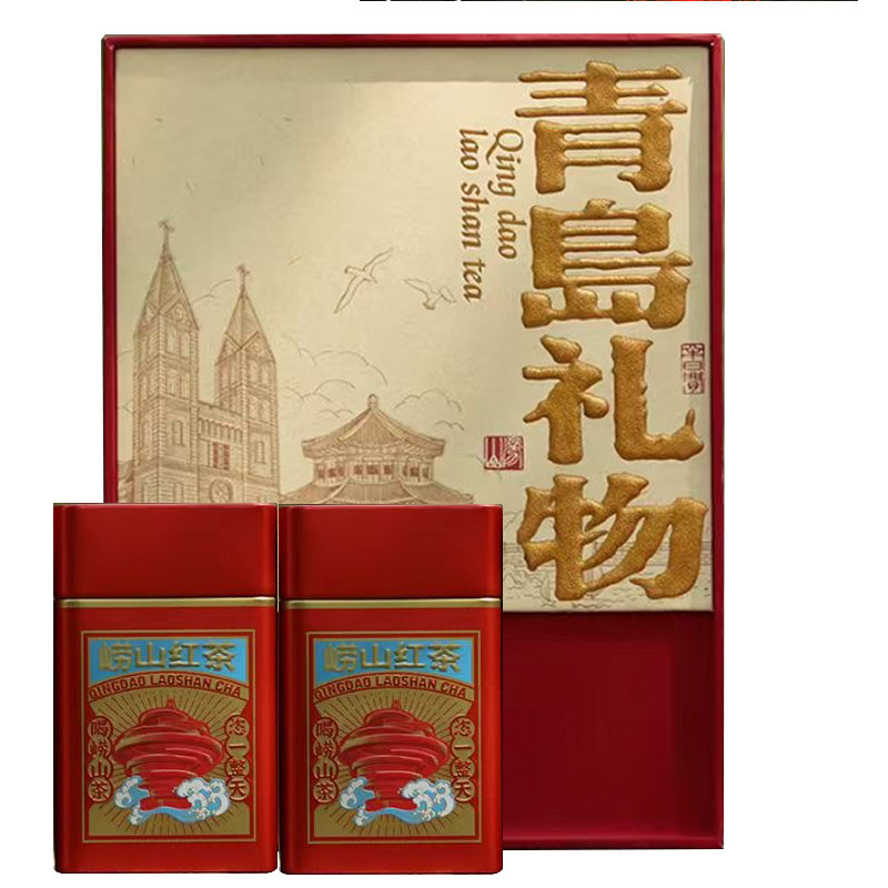 蜜香醇厚250g礼盒崂山红茶礼盒装