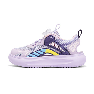 巴布豆女童鞋单网框子鞋2026夏季新款凉鞋小学生儿童运动女孩休闲