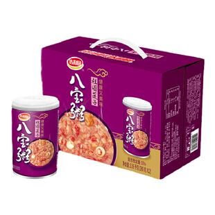 达利园280g*12罐八宝粥 黑米紫薯早餐速食桂圆莲子奇亚籽燕麦小米