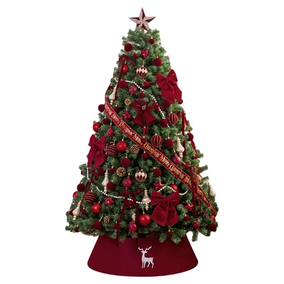 圣诞树新款加密发光大型摆件