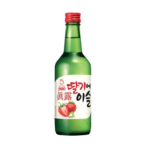 真露烧酒青葡萄味利口酒韩国进口清酒草莓果味酒水低度女士女生小