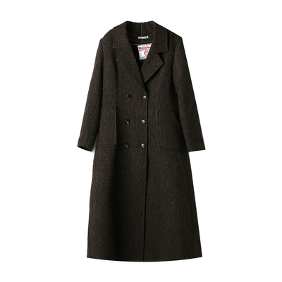 基本主义英国哈里斯纯羊毛外套