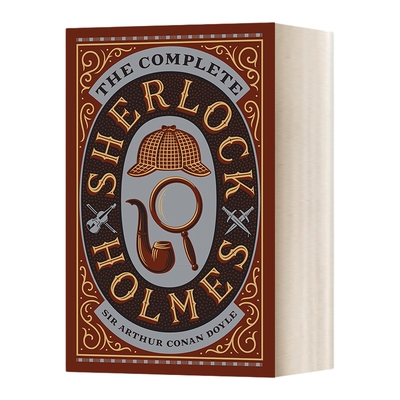 英文原版小说 The Complete Sherlock Holmes full-trim 福尔摩斯探案全集 皮革精装版 英文版 进口英语原版书籍
