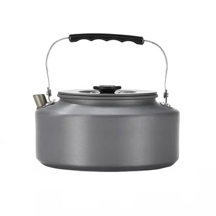 柯曼新品烧水茶壶轻量便携登山装备1.5L家用热奶冲咖啡开水壶新款